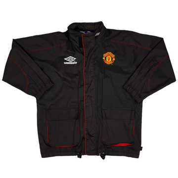 1998-99 Manchester United Umbro Rain Jacket - 8/10 - (M)