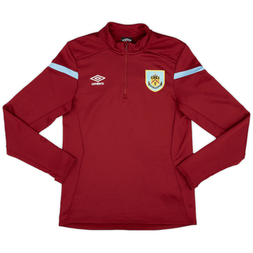 2019-20 Burnley Umbro 1/4 Zip Training Top - 9/10 - (S)