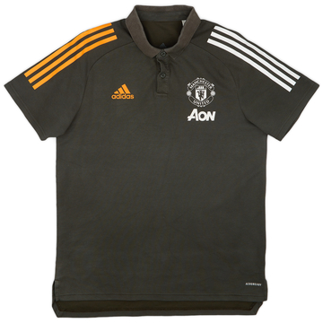2020-21 Manchester United adidas Training Polo Shirt - 8/10 - (M)