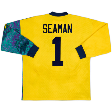 1995-96 England GK Shirt Seaman #1 - 8/10 - (L)