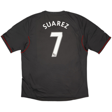 2011-12 Liverpool Away Shirt Suarez #7 - 8/10 - (XXL)