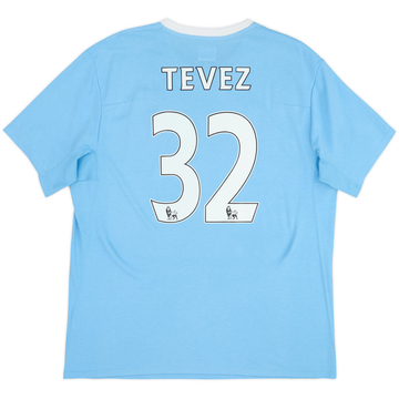 2009-10 Manchester City Home Shirt Tevez #32 - 6/10 - (L)