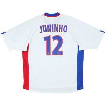 2001-02 Lyon Home Shirt Juninho #12 - 6/10 - (XL)