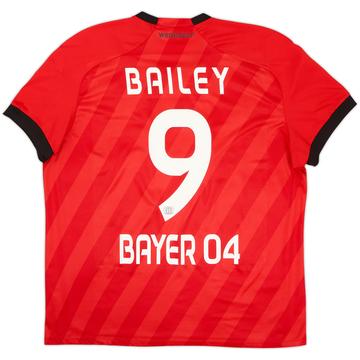 2019-20 Bayer Leverkusen Home Shirt Bailey #9 - 9/10 - (XXL)