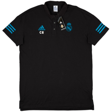 2017-18 Real Madrid adidas Staff Issue CL Polo Shirt CR (XL)