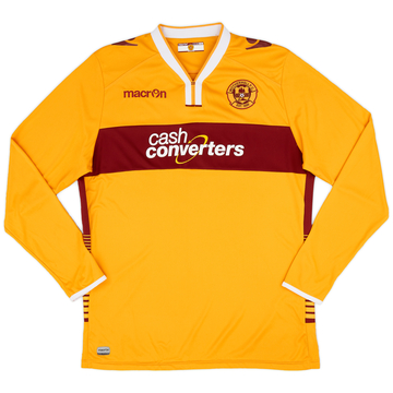 2014-15 Motherwell Home L/S Shirt - 9/10 - (XL)