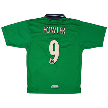 1999-01 Liverpool Away Shirt Fowler #9 - 7/10 - (S)