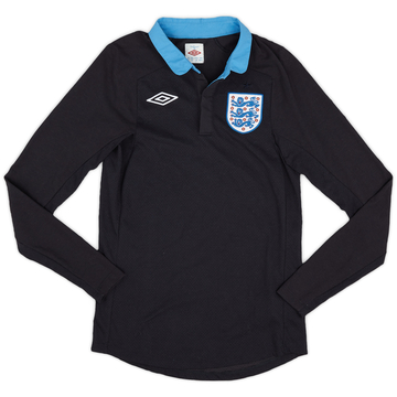 2011-12 England Away L/S Shirt - 9/10 - (XS)
