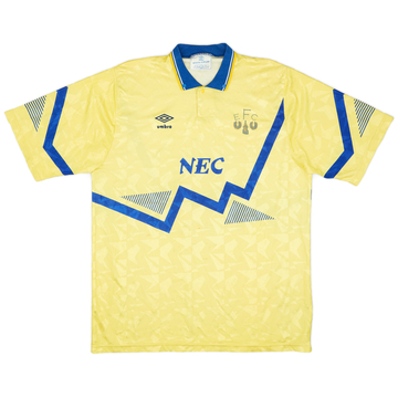 1990-92 Everton Away Shirt - 7/10 - (L)