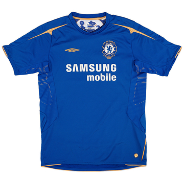 2005-06 Chelsea Centenary Home Shirt - 9/10 - (XL.Boys)