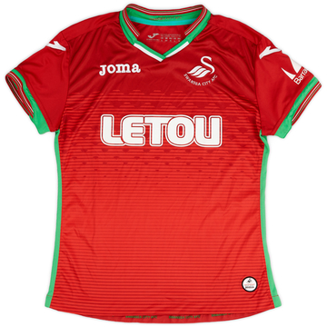 2017-18 Swansea Away Shirt - 9/10 - (Women's L)