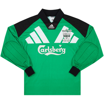 1992-93 Liverpool GK Shirt - 6/10 - (S)