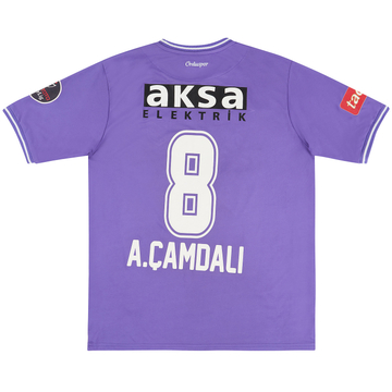 2011-12 Orduspor Match Issue Home Shirt Camdali #8