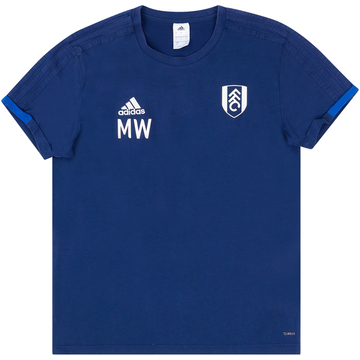 2017-18 Fulham adidas Staff Issue Training Tee MW - 7/10 - (L)
