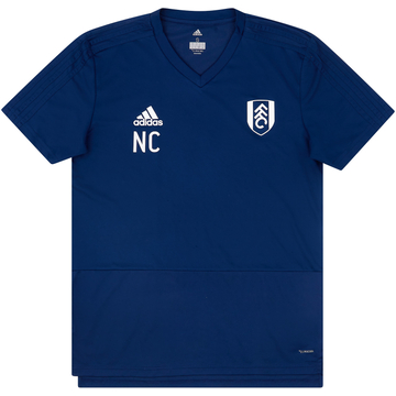 2017-18 Fulham adidas Staff Issue Training Shirt NC - 9/10 - (S)