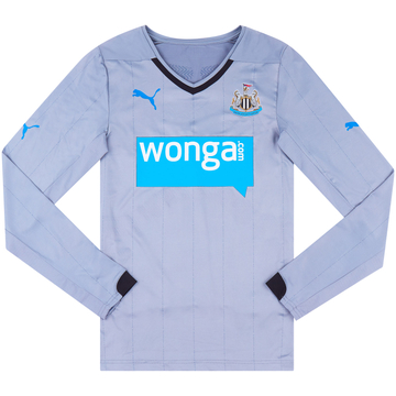 2014-15 Newcastle Player Issue ACTV Fit Away L/S Shirt - 8/10 - (L)