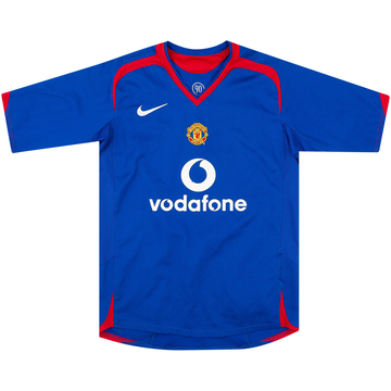 2005-06 Manchester United Away Shirt - 6/10 - (L.Boys)