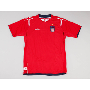 2004-06 England Away Shirt - 8/10 - (XL.Boys)