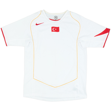 2004-06 Turkey Away Shirt - 9/10 - (XL.Boys)
