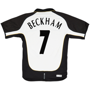 2001-02 Manchester United Centenary Away/Third Shirt Beckham #7 - 5/10 - (S)