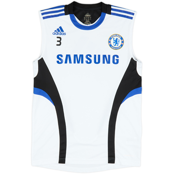 2008-09 Chelsea Player Issue adidas Training Vest #3 (A.Cole) - 8/10 - (M)