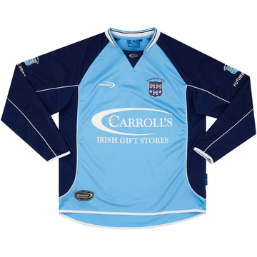 2004-05 Dublin City Home L/S Shirt - 8/10 - (L)