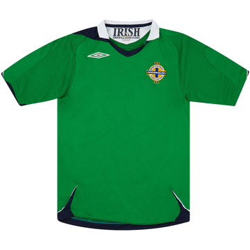 2006-08 Northern Ireland Home Shirt - 8/10 - (S)