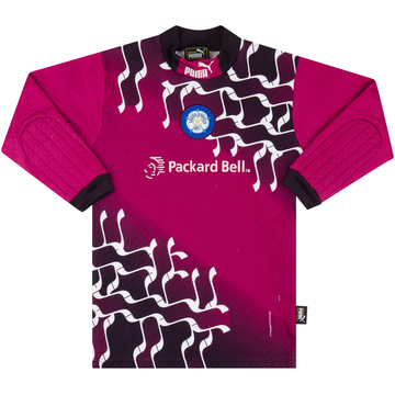 1996-98 Leeds United GK Shirt - 5/10 - (S)