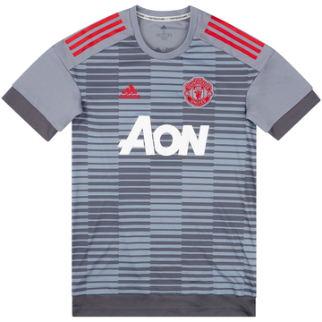 2018-19 Manchester United adidas Pre-Match Training Shirt - 7/10 - (S)
