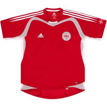 2004-05 Denmark Player Issue Home Shirt - 9/10 - (L)
