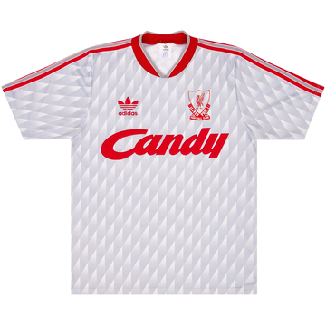 1989-91 Liverpool Away Shirt - 6/10 - (S)