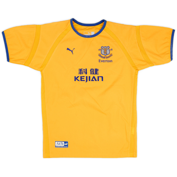 2003-04 Everton Away Shirt - 8/10 - (M.Boys)