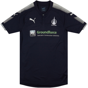 2017-18 Falkirk Youth Match Issue Home Shirt #7