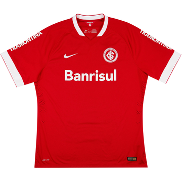 2014-15 Internacional Authentic Home Shirt - 9/10 - (XXL)