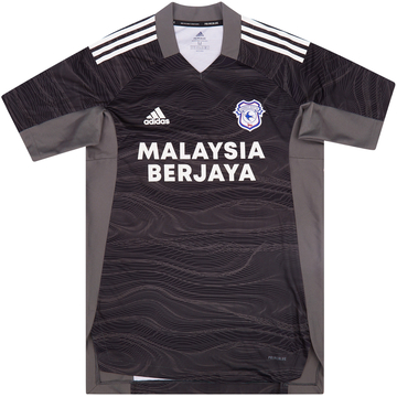 2021-22 Cardiff Youth Issue GK S/S Shirt #1 - 8/10 - (M)