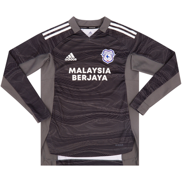 2021-22 Cardiff Youth Issue GK Shirt #1 - 8/10 - (13-14Y)