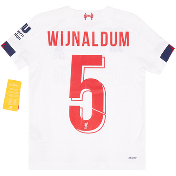 2019-20 Liverpool Away Shirt Wijnaldum #5 (S.Boys)