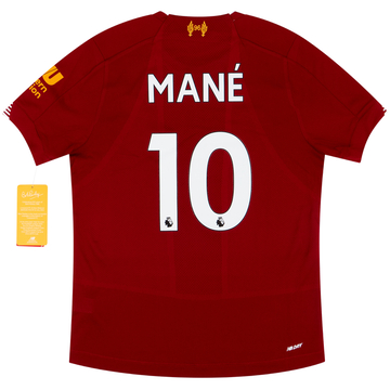 2019-20 Liverpool Home Shirt Mane #10 (S.Boys)