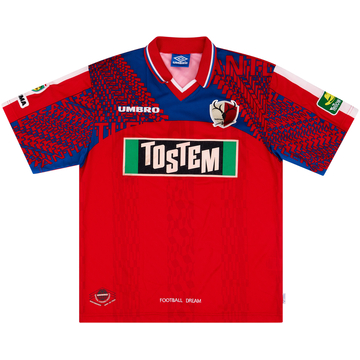 1997 Kashima Antlers Home Shirt - 8/10 - (L)