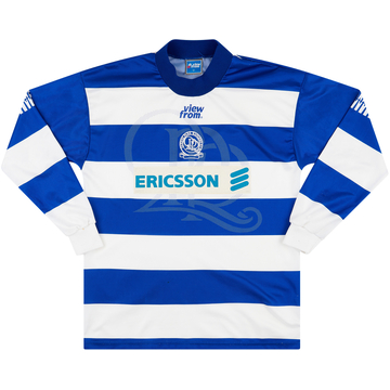 1996-97 QPR Home L/S Shirt - 8/10 - (XL.Boys)