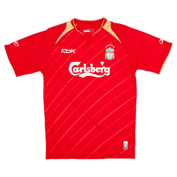2005-06 Liverpool CL Home Shirt - 6/10 - (S)