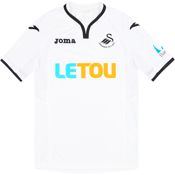 2017-18 Swansea Home Shirt - 9/10 - (S)