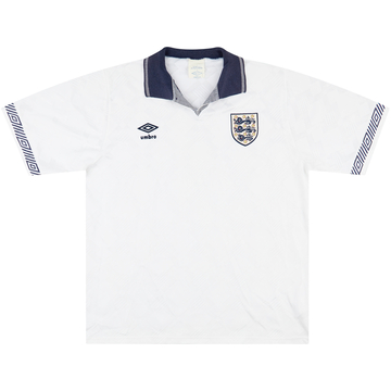 1990-92 England Home Shirt - 7/10 - (L)