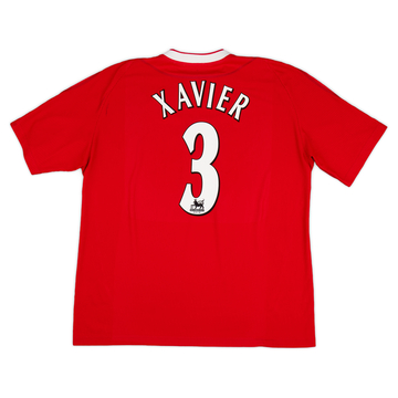 2002-04 Liverpool Home Shirt Xavier #3 - 6/10 - (XL)