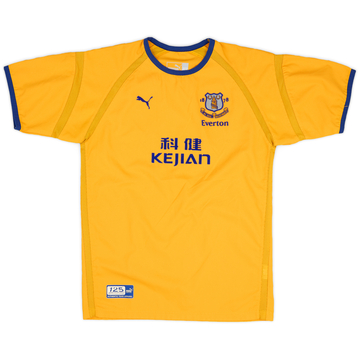 2003-04 Everton Away Shirt - 9/10 - (M.Boys)