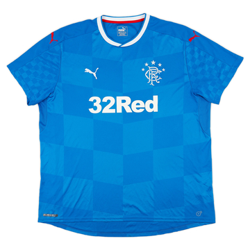 2016-18 Rangers Home Shirt - 8/10 - (3XL)