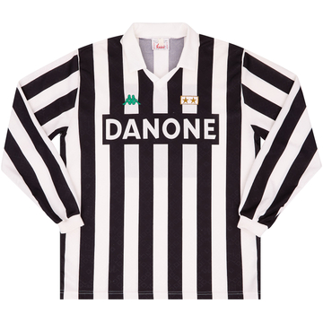 1992-94 Juventus Home L/S Shirt #10 - 6/10 - (XL)