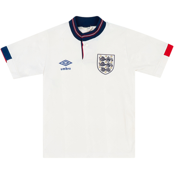 1987-90 England Home Shirt - 8/10 - (S.Boys)