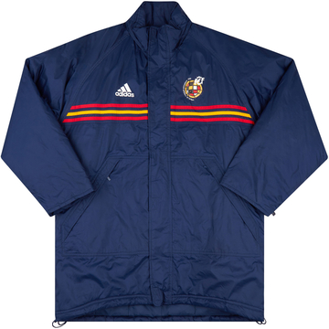 1998-00 Spain adidas Bench Coat - 8/10 - (L)