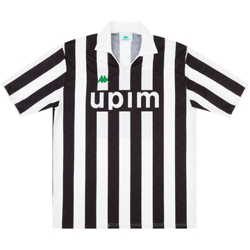 1991-92 Juventus Home Shirt - 8/10 - (L)